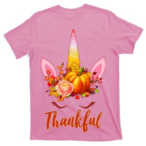 Thankful Unicorn Autumn T-Shirt