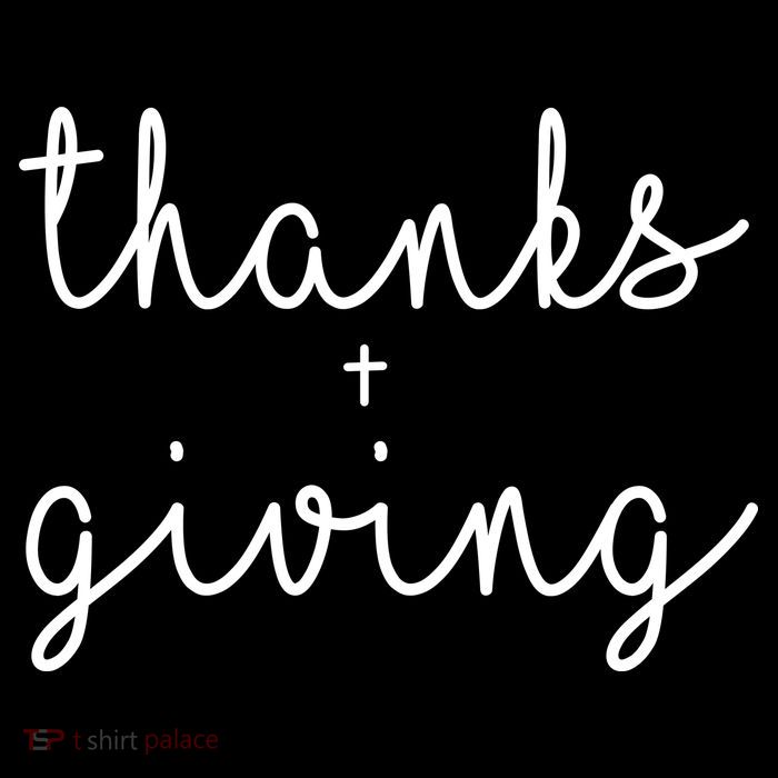 Thanks Plus Giving Cute Thanksgiving Kids T-Shirt