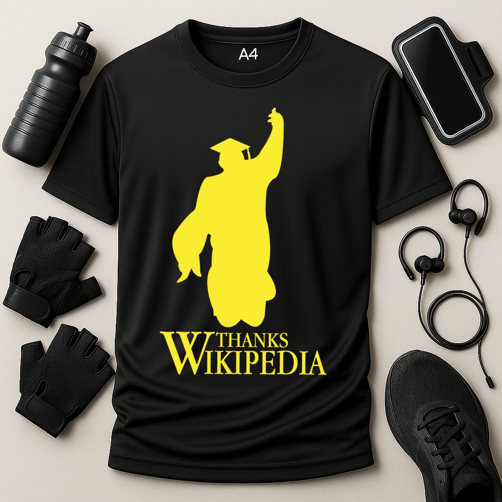 Thanks Wikipedia Performance Shirt