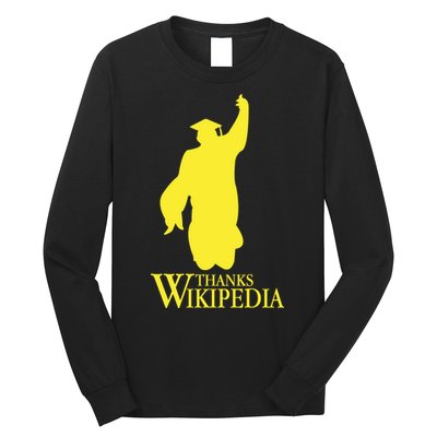 Thanks Wikipedia Long Sleeve Shirt