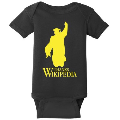 Thanks Wikipedia Baby Bodysuit
