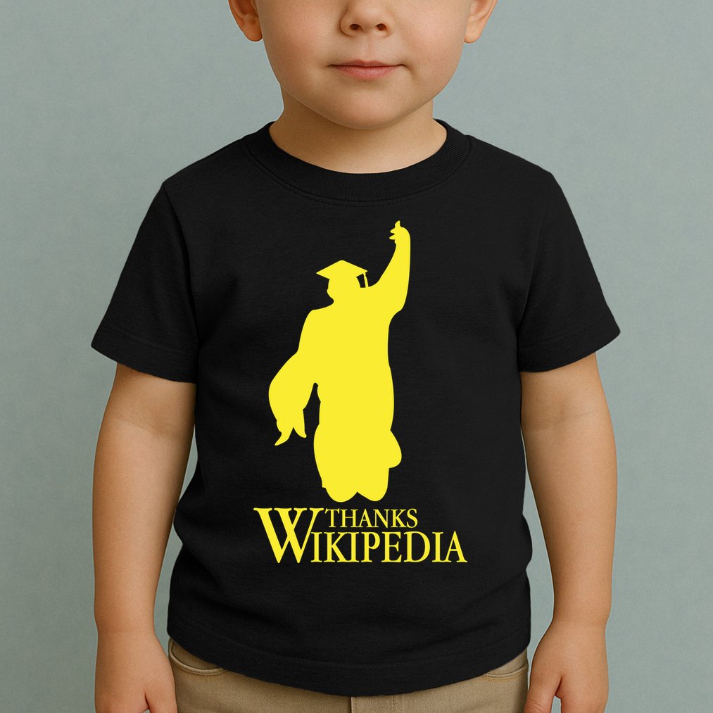 Thanks Wikipedia Toddler T-Shirt