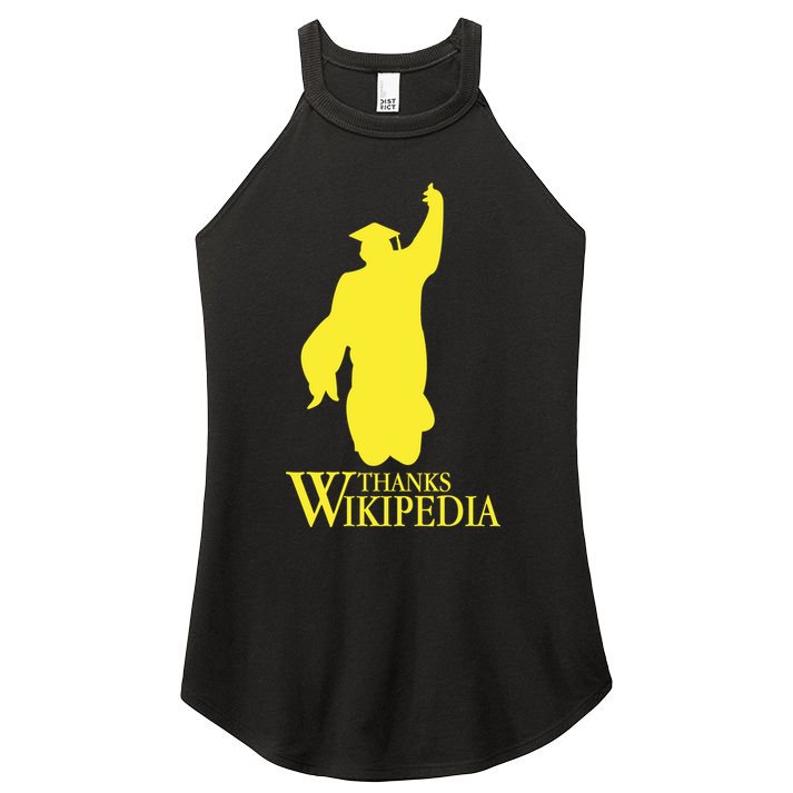 Thanks Wikipedia Women's Perfect Tri Rocker Tank