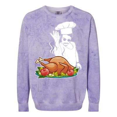 Thanksgiving  Turkey BAE Colorblast Crewneck Sweatshirt