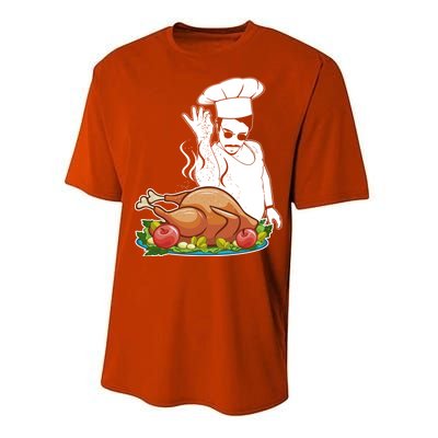 Thanksgiving  Turkey BAE Performance Sprint T-Shirt