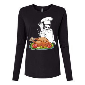 Thanksgiving  Turkey BAE Womens Cotton Relaxed Long Sleeve T-Shirt