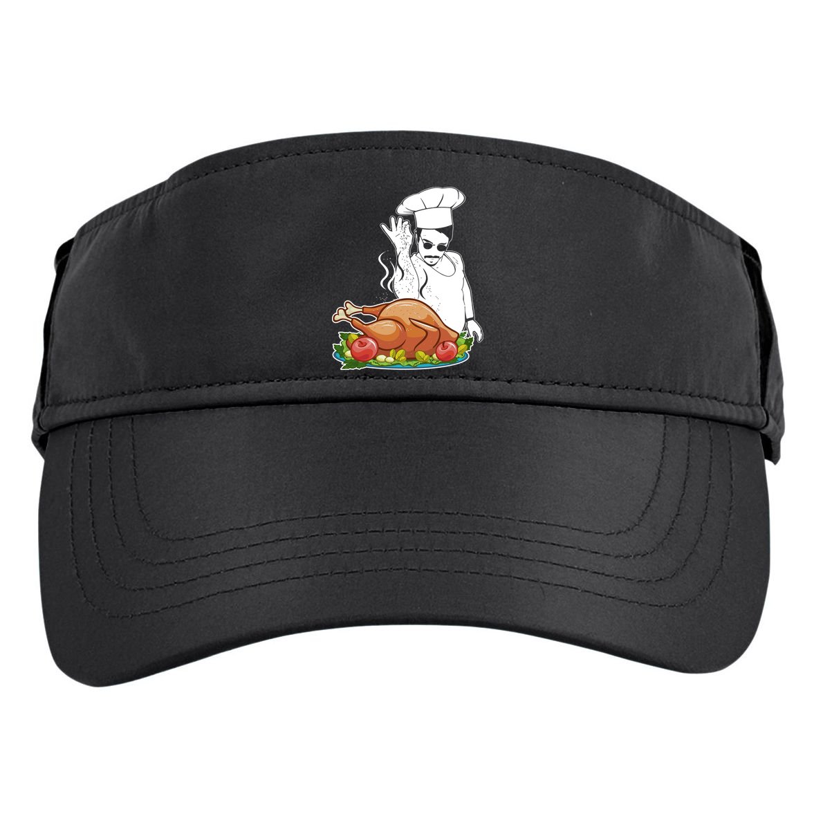 Thanksgiving  Turkey BAE Adult Drive Performance Visor