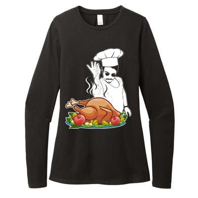 Thanksgiving  Turkey BAE Womens CVC Long Sleeve Shirt