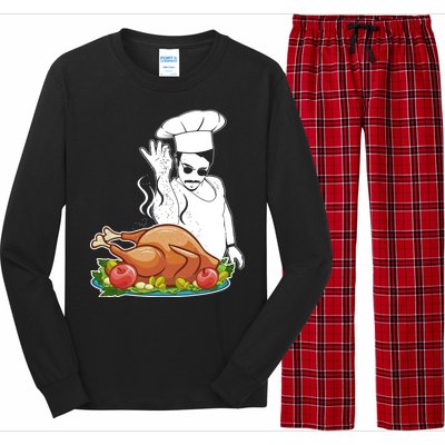 Thanksgiving  Turkey BAE Long Sleeve Pajama Set