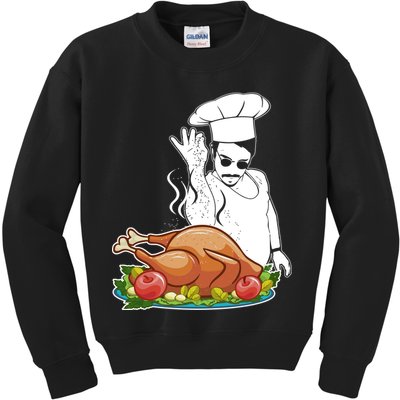 Thanksgiving  Turkey BAE Kids Sweatshirt
