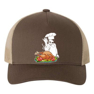 Thanksgiving  Turkey BAE Yupoong Adult 5-Panel Trucker Hat