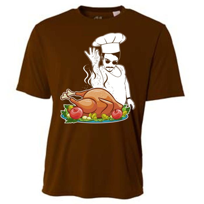 Thanksgiving  Turkey BAE Cooling Performance Crew T-Shirt