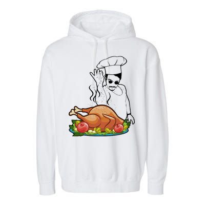 Thanksgiving  Turkey BAE Garment-Dyed Fleece Hoodie