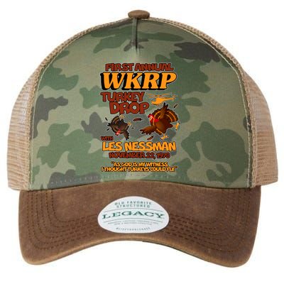 Thanksgiving 1st Annual WKRP Turkey Drop Legacy Tie Dye Trucker Hat