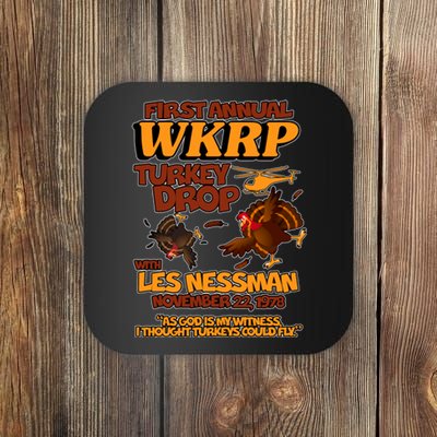 Thanksgiving 1st Annual WKRP Turkey Drop Coaster