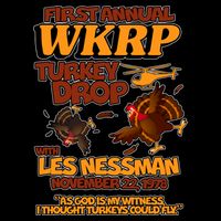 Thanksgiving 1st Annual WKRP Turkey Drop Toddler T-Shirt