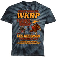 Thanksgiving 1st Annual WKRP Turkey Drop Kids Tie-Dye T-Shirt