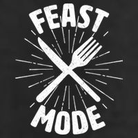 Thanksgiving And Christmas Feast Mode 7 Panel Mesh Trucker Snapback Hat