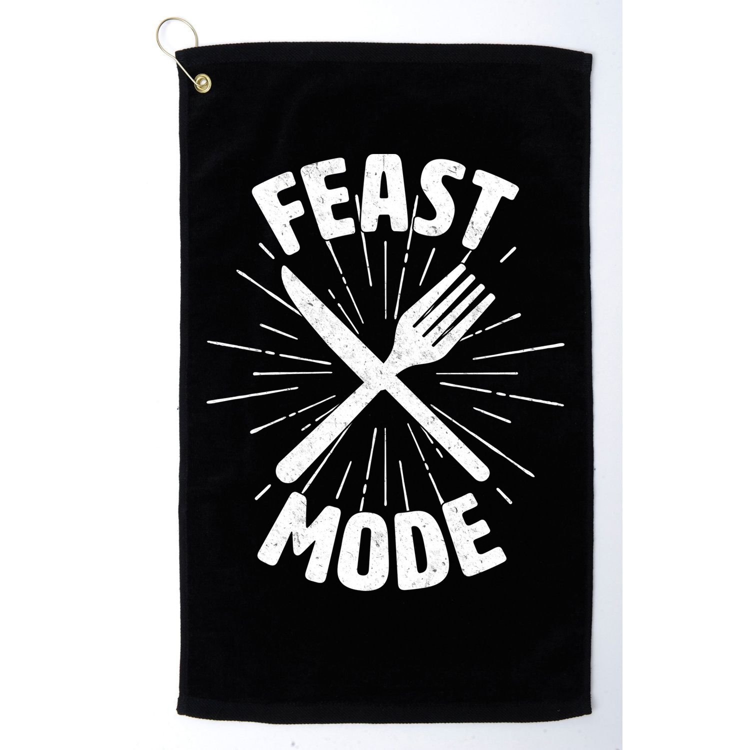 Thanksgiving And Christmas Feast Mode Golf Towel