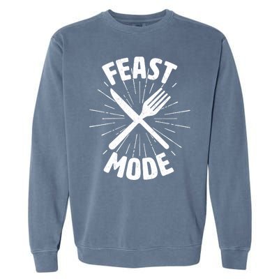 Thanksgiving And Christmas Feast Mode Garment-Dyed Sweatshirt