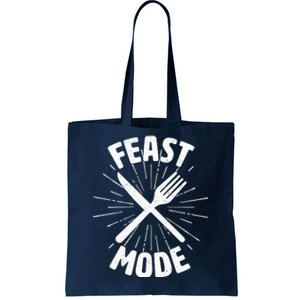 Thanksgiving And Christmas Feast Mode Tote Bag