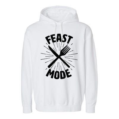 Thanksgiving And Christmas Feast Mode Garment-Dyed Fleece Hoodie