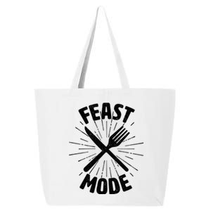 Thanksgiving And Christmas Feast Mode 25L Jumbo Tote