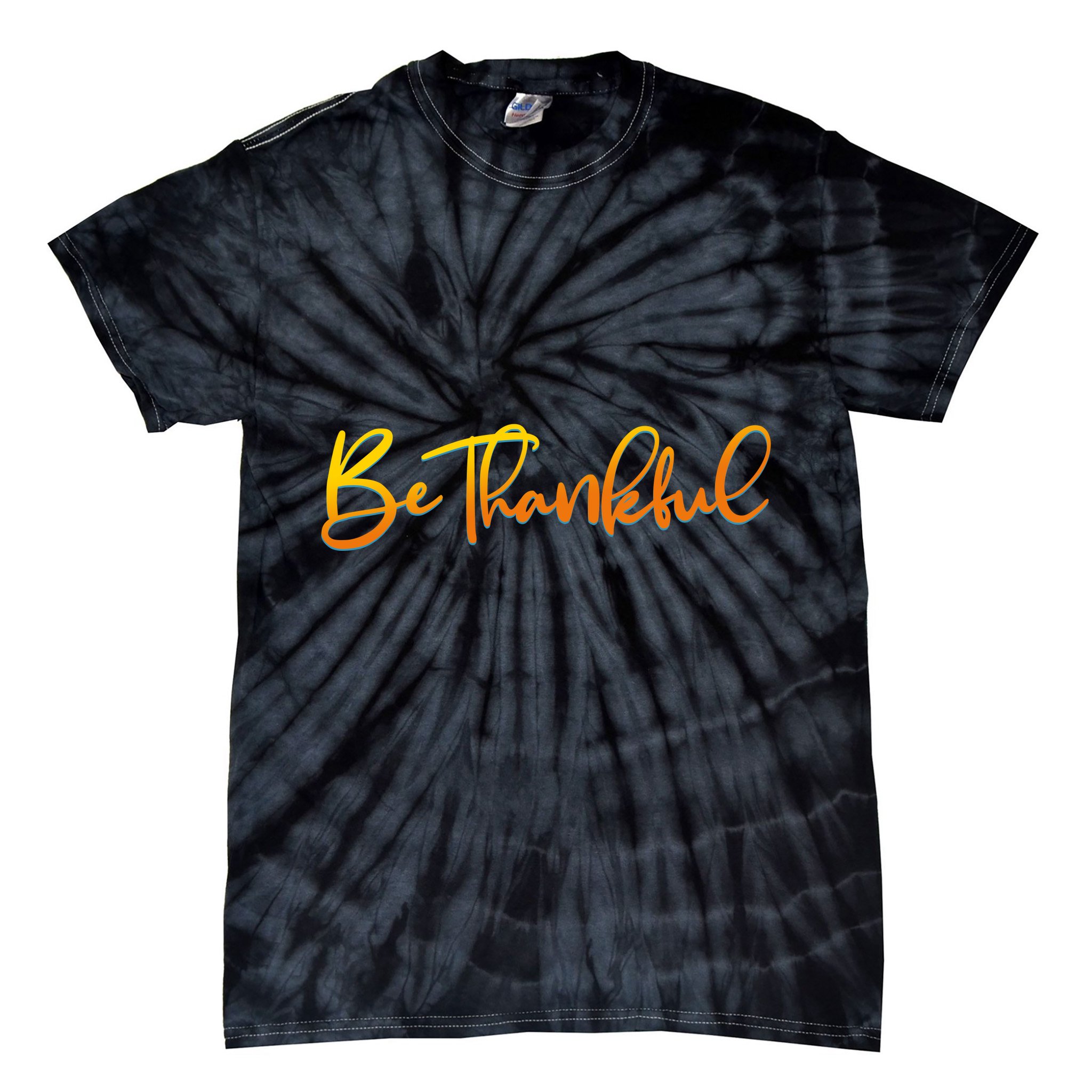 Thanksgiving Be Thankful  Tie-Dye T-Shirt