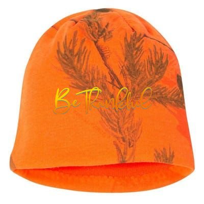 Thanksgiving Be Thankful  Kati - Camo Knit Beanie