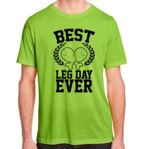 Thanksgiving Best Leg Day Ever Adult ChromaSoft Performance T-Shirt