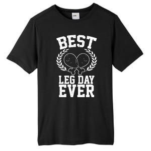 Thanksgiving Best Leg Day Ever Tall Fusion ChromaSoft Performance T-Shirt