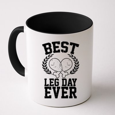 Thanksgiving Best Leg Day Ever Mug