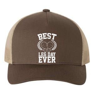 Thanksgiving Best Leg Day Ever Yupoong Adult 5-Panel Trucker Hat