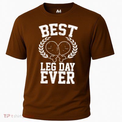 Thanksgiving Best Leg Day Ever Performance Shirt