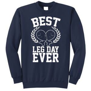 Thanksgiving Best Leg Day Ever Sweatshirt