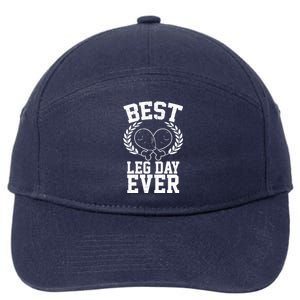 Thanksgiving Best Leg Day Ever 7-Panel Snapback Hat