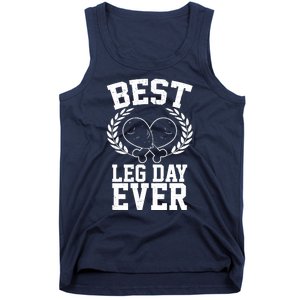 Thanksgiving Best Leg Day Ever Tank Top