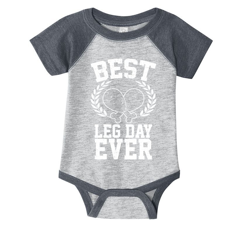 Thanksgiving Best Leg Day Ever Infant Baby Jersey Bodysuit