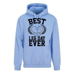 Thanksgiving Best Leg Day Ever Unisex Surf Hoodie