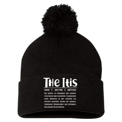 Thanksgiving Christmas The Itis Pom Pom 12in Knit Beanie