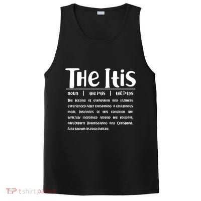 Thanksgiving Christmas The Itis PosiCharge Competitor Tank