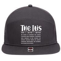 Thanksgiving Christmas The Itis 7 Panel Mesh Trucker Snapback Hat