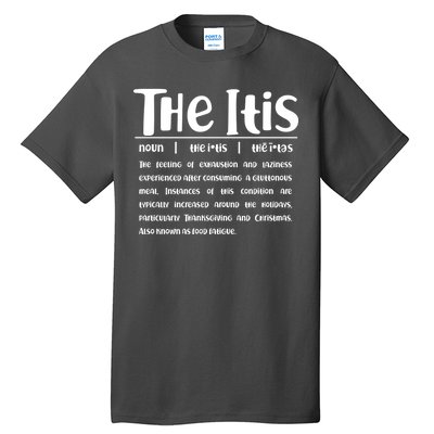 Thanksgiving Christmas The Itis Tall T-Shirt