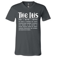 Thanksgiving Christmas The Itis V-Neck T-Shirt