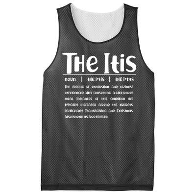 Thanksgiving Christmas The Itis Mesh Reversible Basketball Jersey Tank