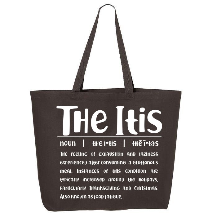 Thanksgiving Christmas The Itis 25L Jumbo Tote