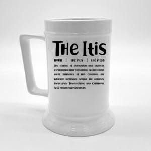 Thanksgiving Christmas The Itis Beer Stein