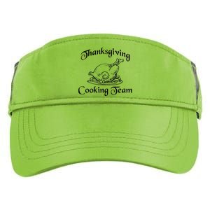 Thanksgiving Cooking Team Adult Drive Performance Visor