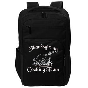 Thanksgiving Cooking Team Impact Tech Backpack