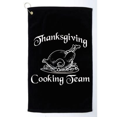 Thanksgiving Cooking Team Platinum Collection Golf Towel